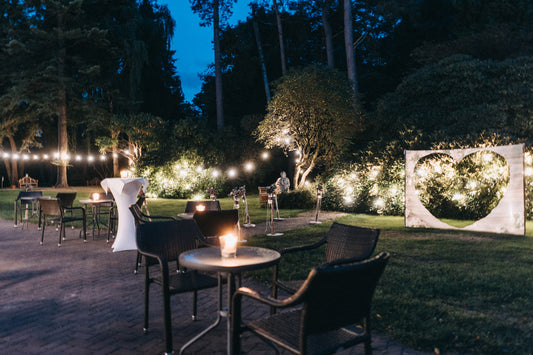 15 m LED Lichterkette Warmweiß