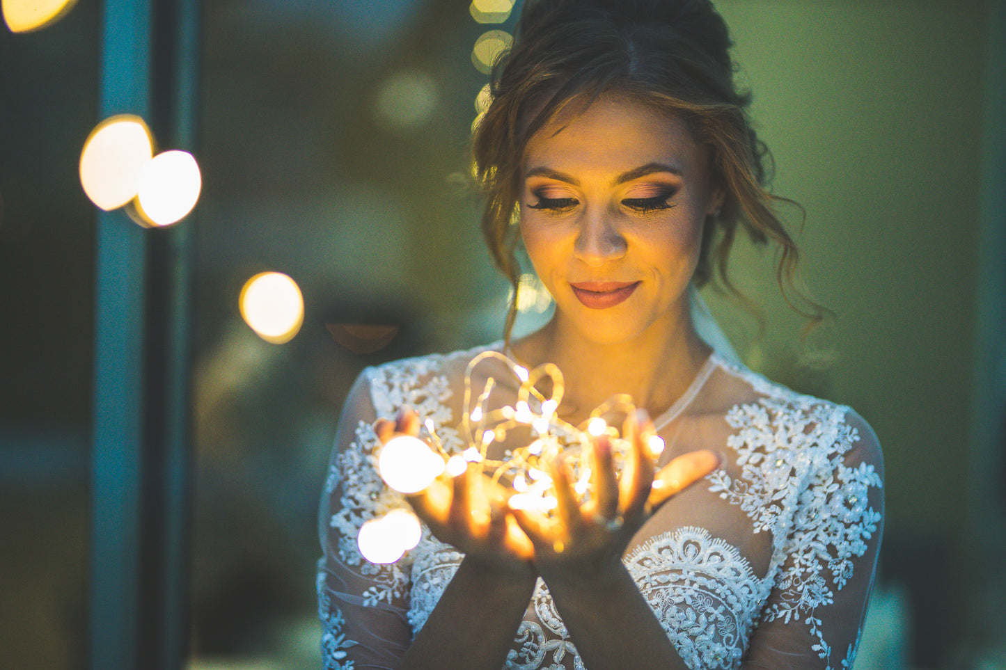 Hochzeitsspecial 6x 15 m LED + 1x 2,20 m MiniLED Lichterkette